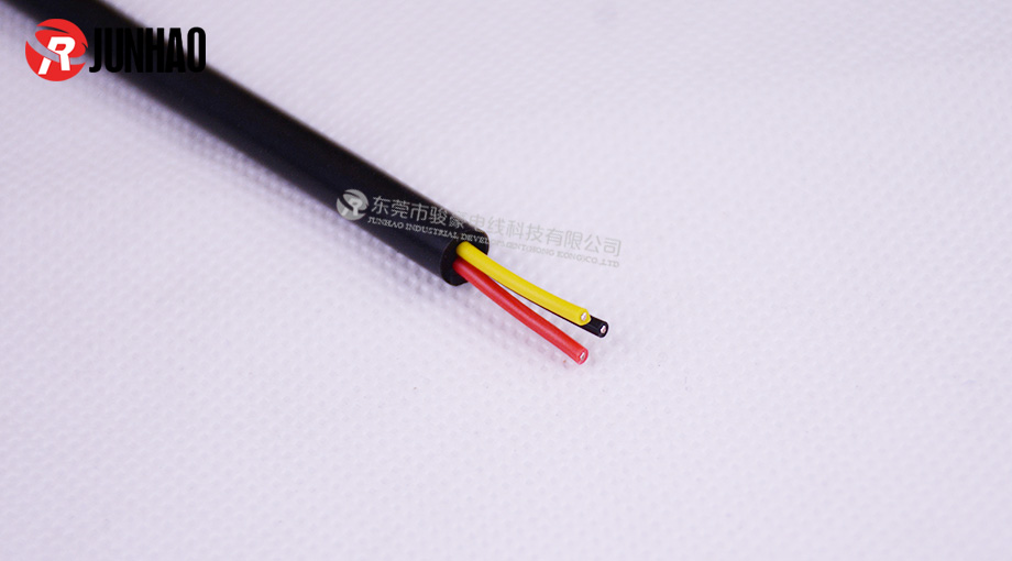 三芯硅膠電源線產品圖