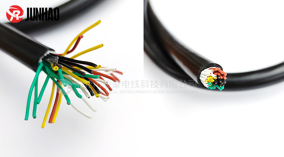 定制40芯耐溫耐油電纜多芯柔性耐高溫硅膠電線產品圖
